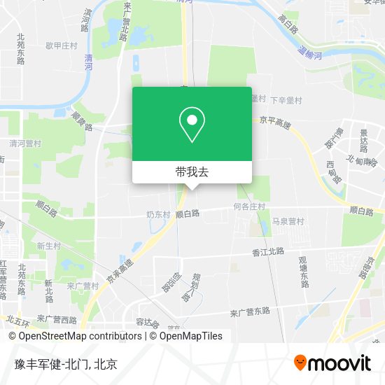 豫丰军健-北门地图