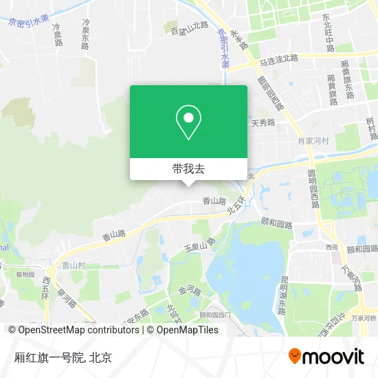 厢红旗一号院地图