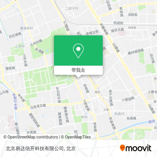 北京易达信开科技有限公司地图
