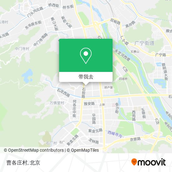 曹各庄村地图