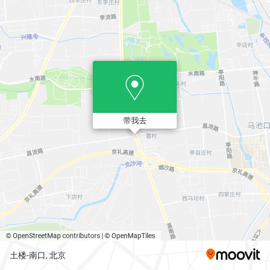 土楼-南口地图