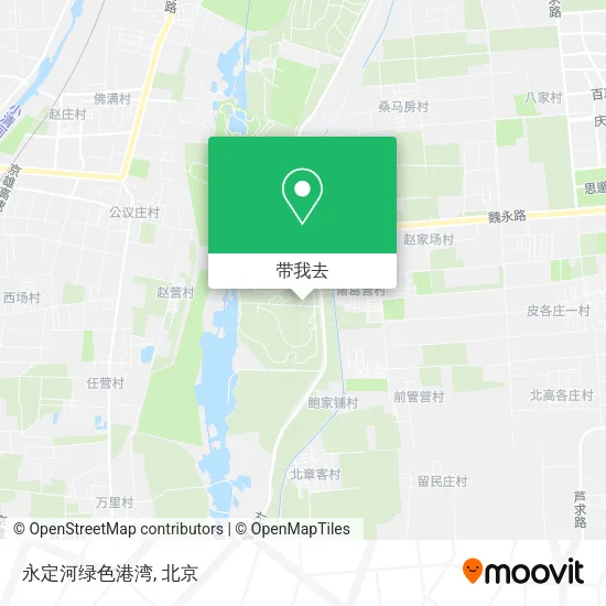 永定河绿色港湾地图