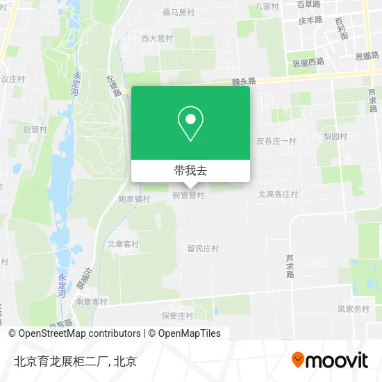 北京育龙展柜二厂地图