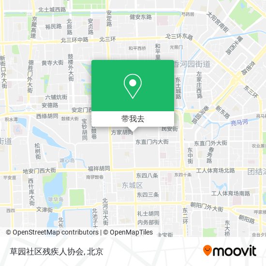 草园社区残疾人协会地图