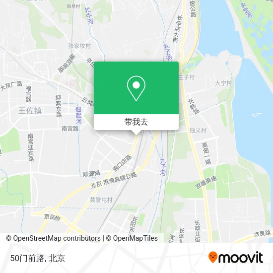 50门前路地图