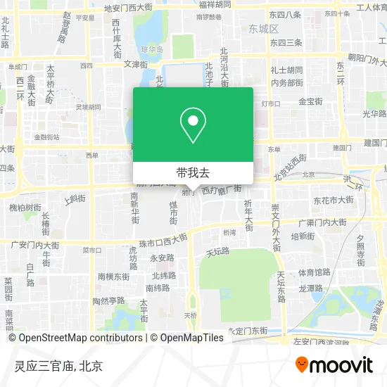 灵应三官庙地图
