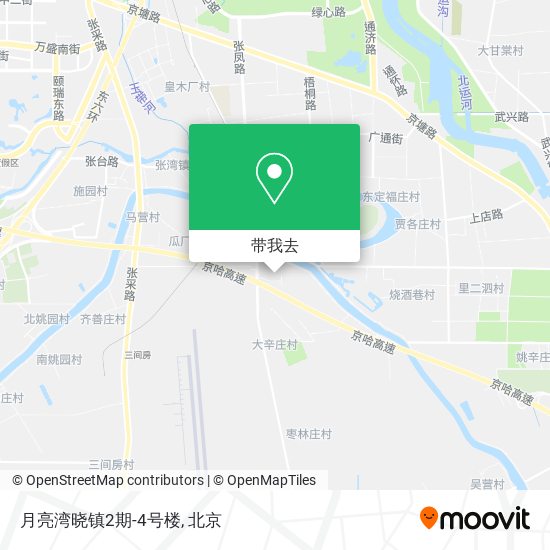 月亮湾晓镇2期-4号楼地图