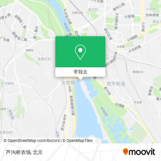 芦沟桥农场地图