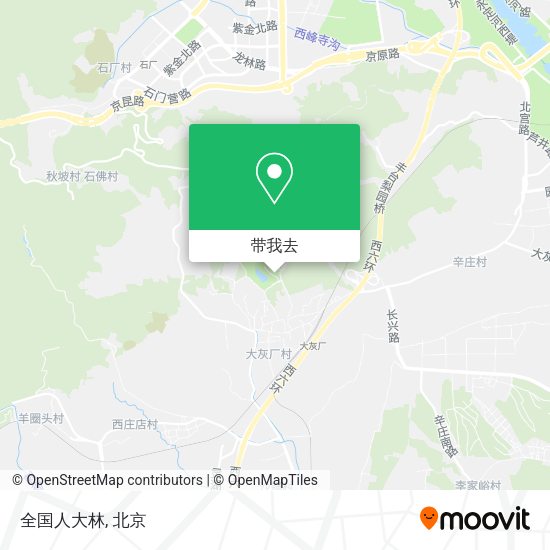 全国人大林地图