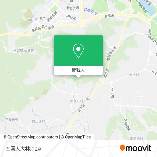 全国人大林地图