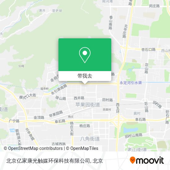 北京亿家康光触媒环保科技有限公司地图