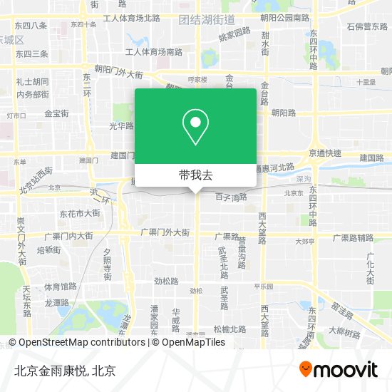 北京金雨康悦地图