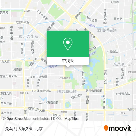 亮马河大厦2座地图