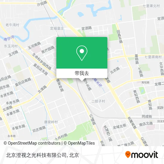北京澄视之光科技有限公司地图