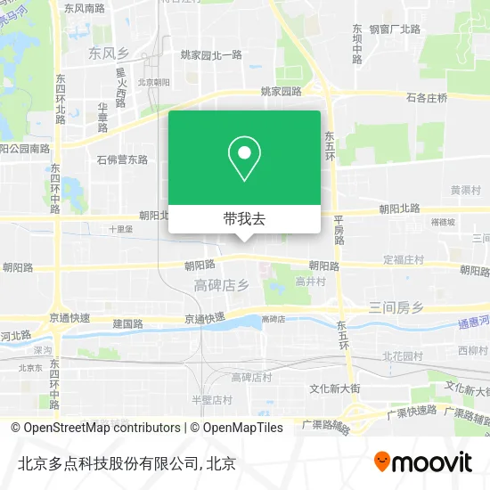 北京多点科技股份有限公司地图