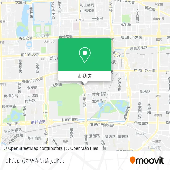 北京街(法华寺街店)地图