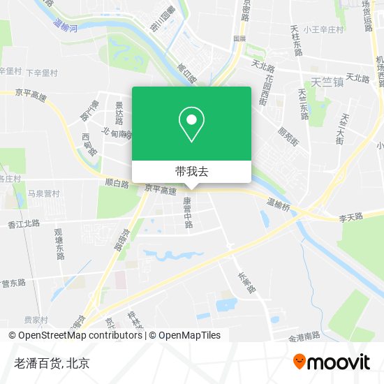 老潘百货地图