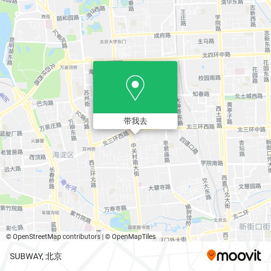SUBWAY地图