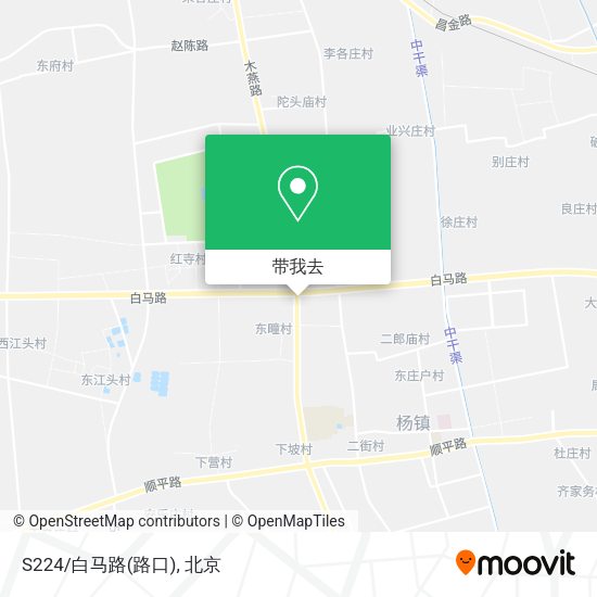 S224/白马路(路口)地图