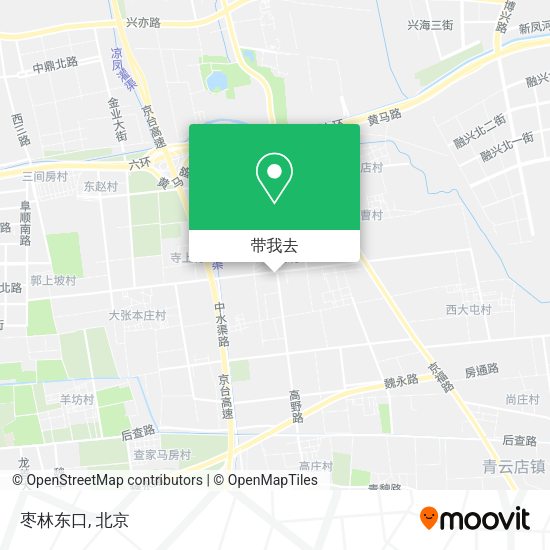 枣林东口地图