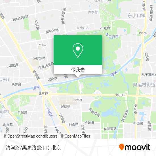 清河路/黑泉路(路口)地图