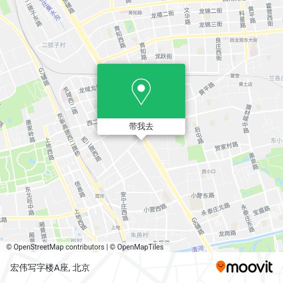 宏伟写字楼A座地图