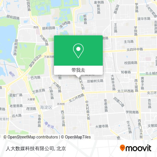 人大数媒科技有限公司地图
