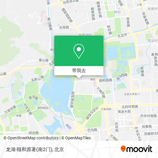 龙湖·颐和原著(南2门)地图
