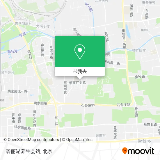 碧丽湖养生会馆地图