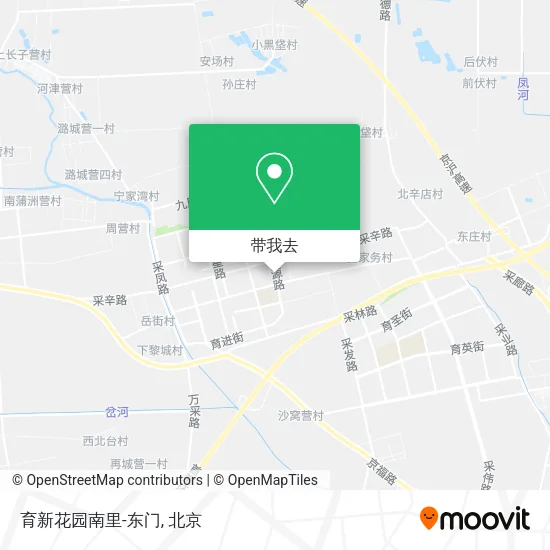 育新花园南里-东门地图