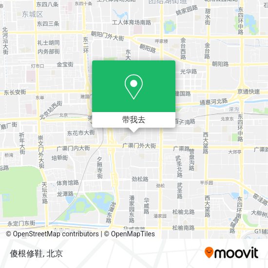 傻根修鞋地图