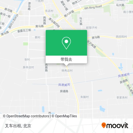 叉车出租地图