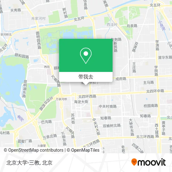 北京大学-三教地图