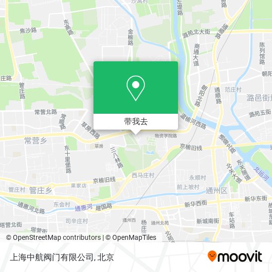 上海中航阀门有限公司地图