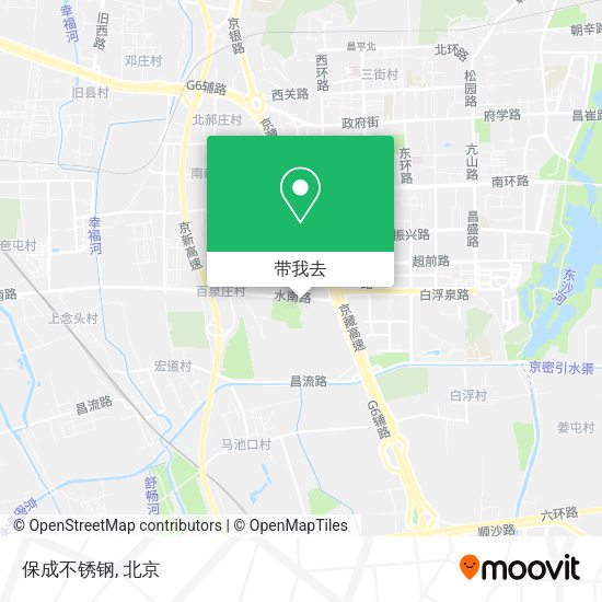 保成不锈钢地图
