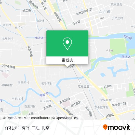保利罗兰香谷-二期地图