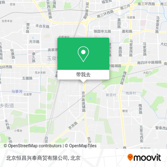 北京恒昌兴泰商贸有限公司地图