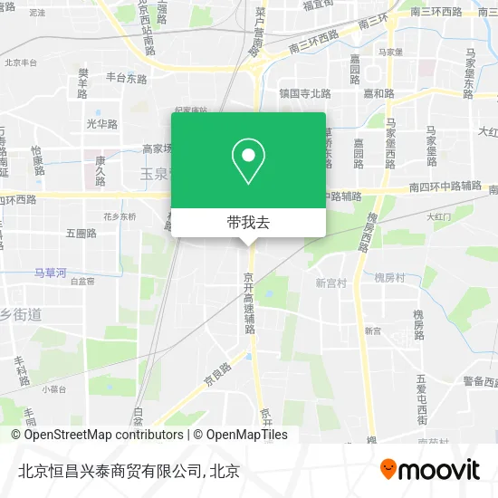 北京恒昌兴泰商贸有限公司地图