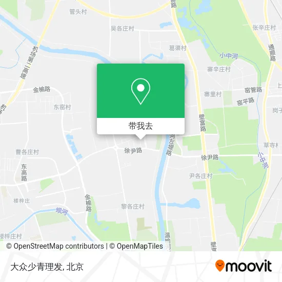 大众少青理发地图