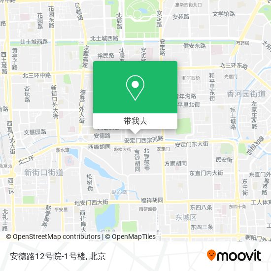 安德路12号院-1号楼地图