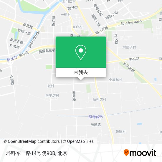 环科东一路14号院90B地图