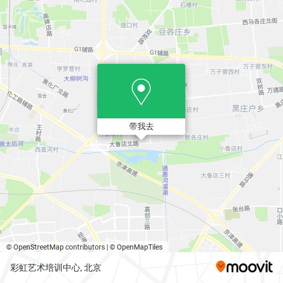 彩虹艺术培训中心地图
