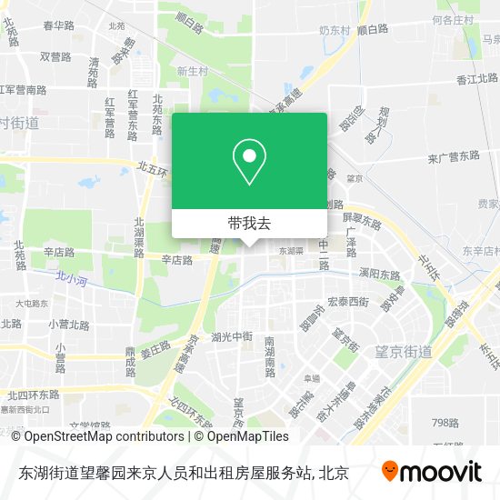 东湖街道望馨园来京人员和出租房屋服务站地图
