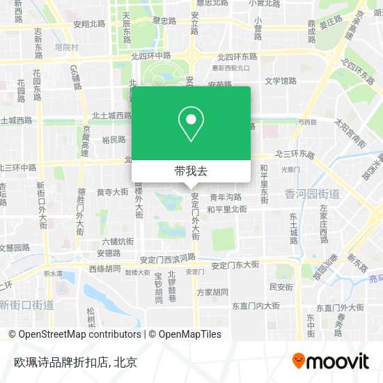 欧珮诗品牌折扣店地图