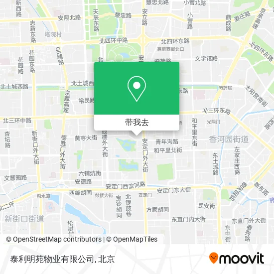 泰利明苑物业有限公司地图
