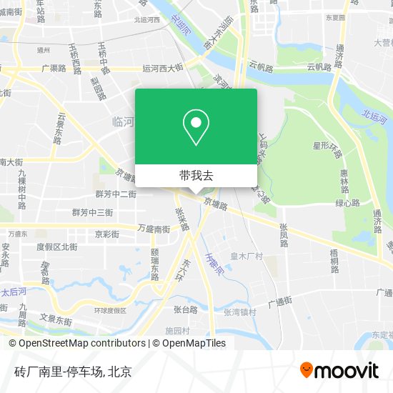 砖厂南里-停车场地图