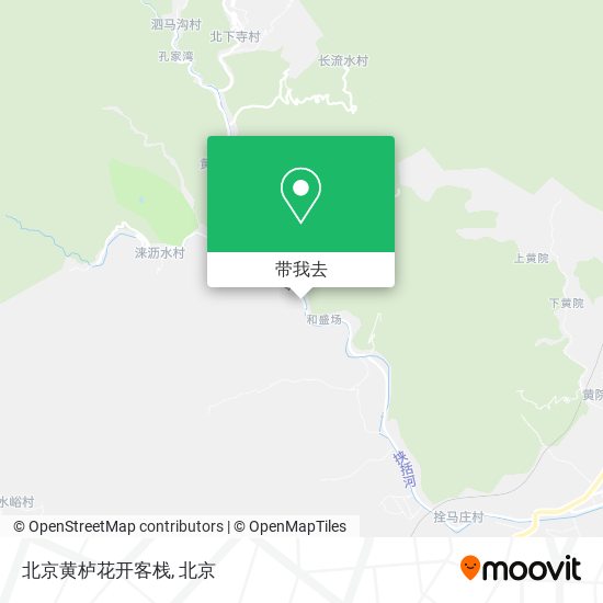 北京黄栌花开客栈地图