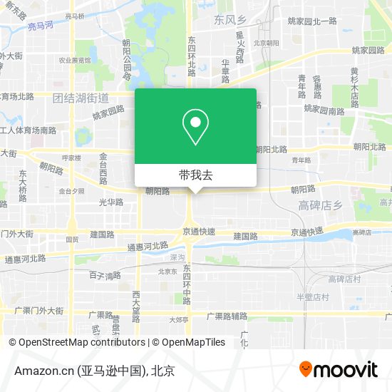 Amazon.cn (亚马逊中国)地图