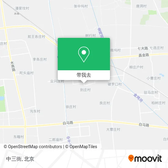 中三街地图