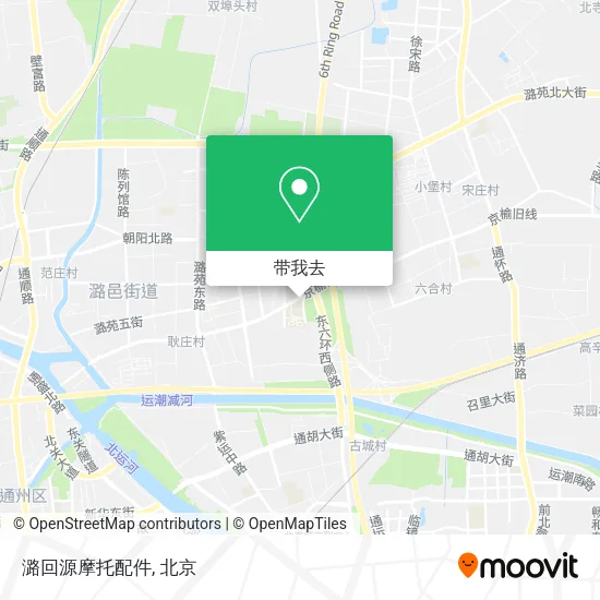 潞回源摩托配件地图